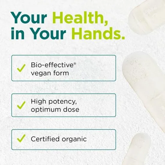 Cytoplan Organic Calcium Wholefood 200mg Elemental Capsules 60 Capsules