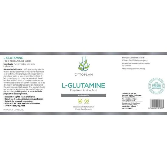 Cytoplan L-Glutamine Powder 100g