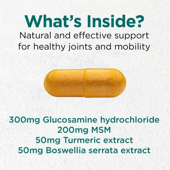 Cytoplan Glucosamine Complex With Turmeric & Boswellia Capsules 60 Capsules