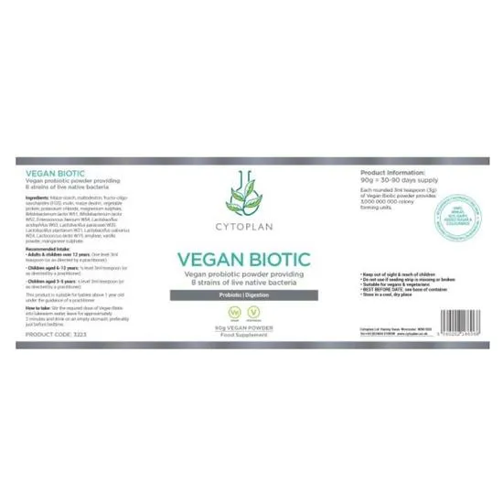 Cytoplan Children's Vegan Biotic 90g