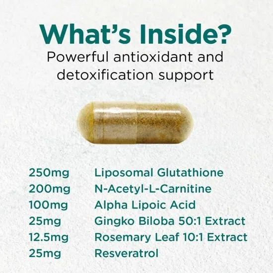 Cytoplan Cell-Active Glutathione Capsules 60 Capsules