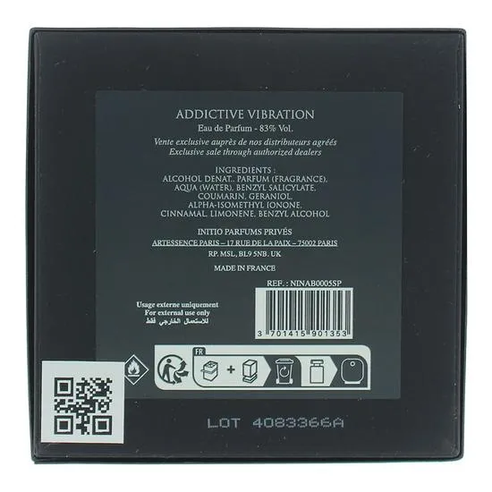 Initio Addictive Vibration Eau De Parfum 90ml