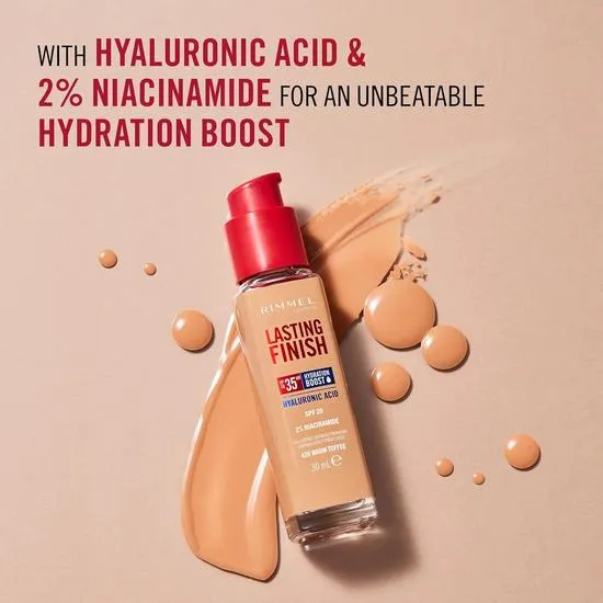 Rimmel Lasting Finish 25h Hydration Boost Foundation 30 ml / 070 Sesame