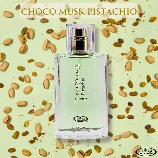 Al-Rehab Choco Musk Pistachio Eau De Parfum 50ml