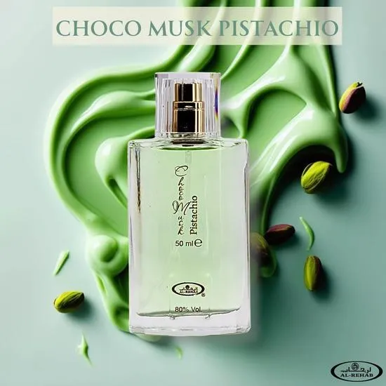 Al-Rehab Choco Musk Pistachio Eau De Parfum 50ml