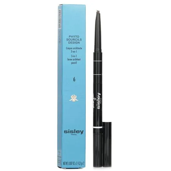 Sisley Phyto Sourcils Design 3-In-1 Brow Architect Pencil 6 Espresso