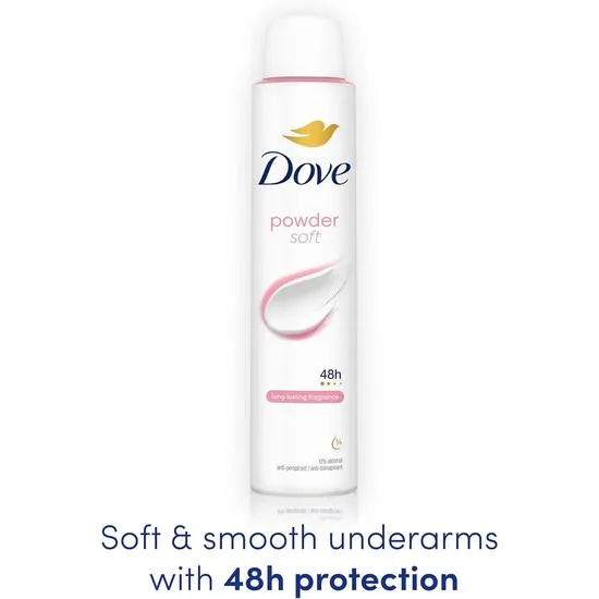 Dove Powder Soft 48h Anti Perspirant Spray 200ml