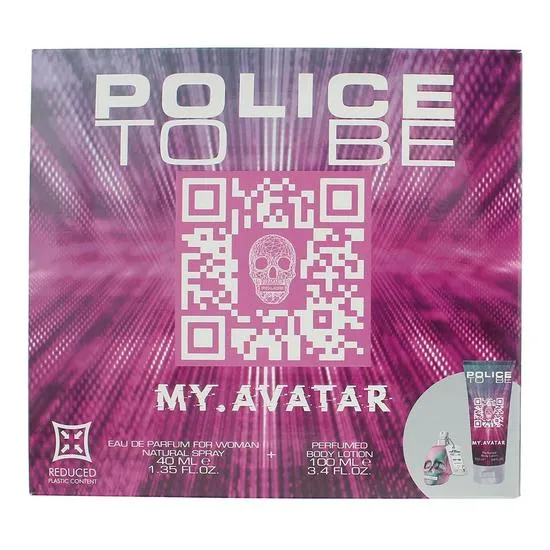 Police To Be My Avatar Eau De Parfum 40ml + Body Lotion 100ml Gift Set For Her 40ml
