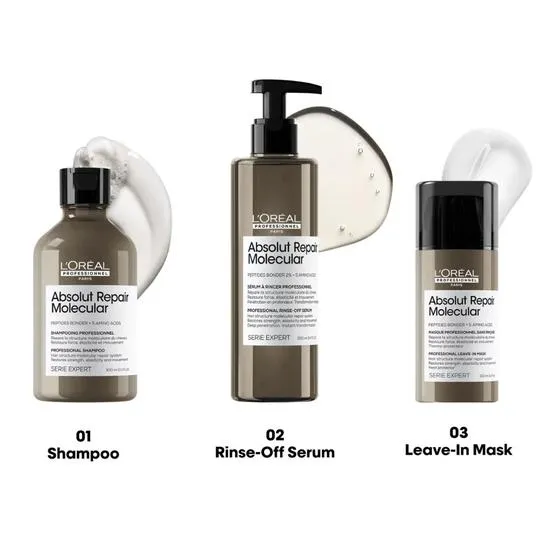 L'Oréal Professionnel Serie Expert Absolut Repair Molecular 3pc Set