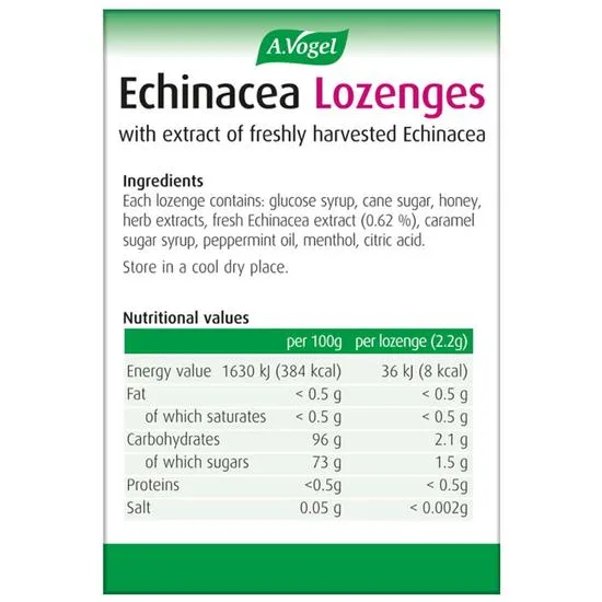 A.Vogel Echinacea Lozenges 30g
