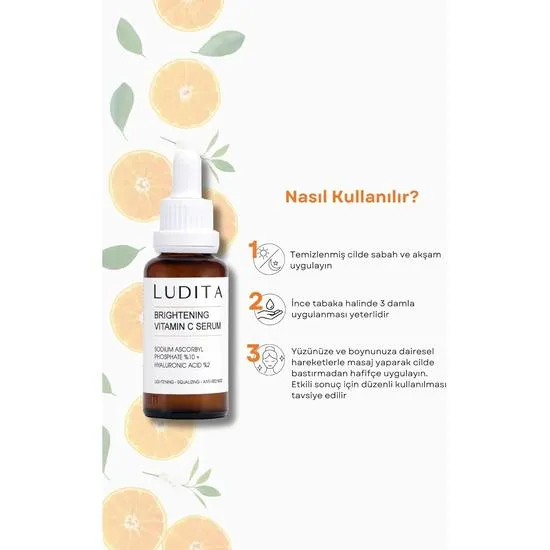 Ludita Brightening Vitamin C Serum 30ml