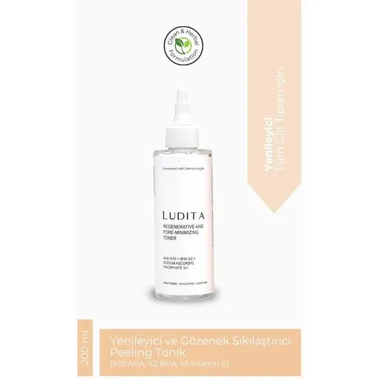 Ludita Renewing Peeling Tonic 200ml