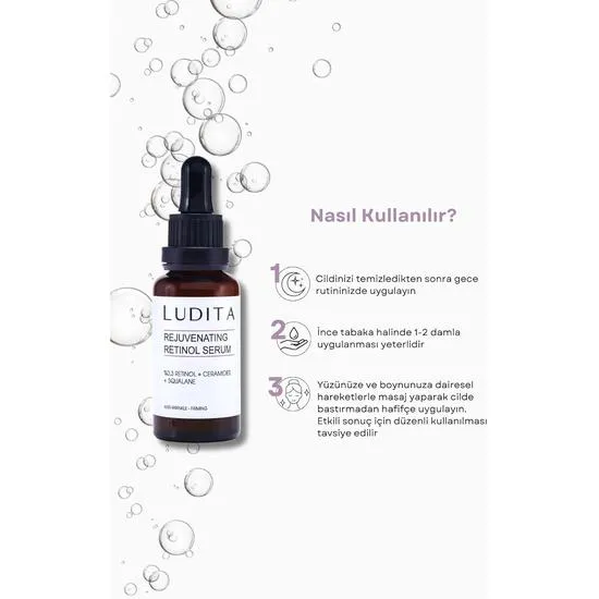 Ludita Retinol Serum With Ceramides 30ml