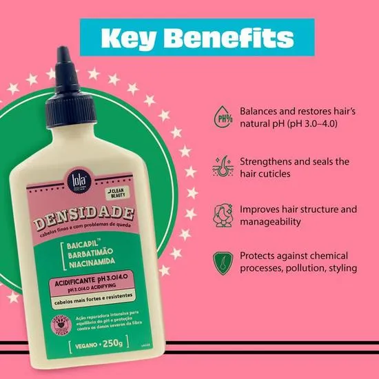 Lola Densidade Acidifier Intensive Repair Treatment 250g