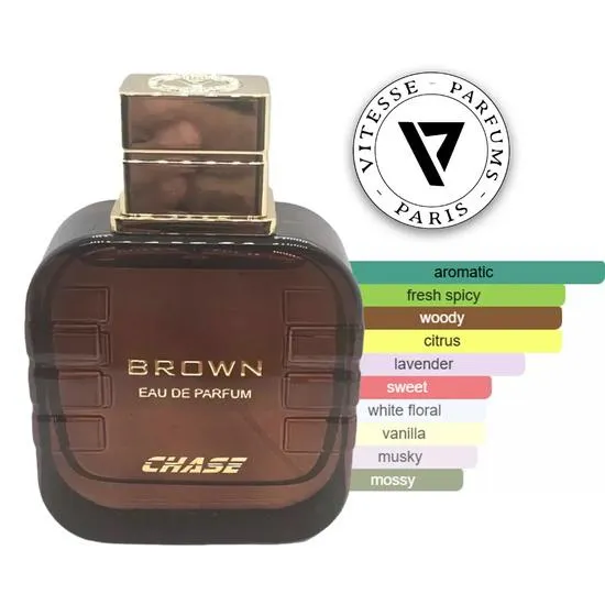 Vitesse Paris Chase Brown Eau De Parfum 100ml