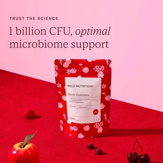 Wild Nutrition Biotic For Children Gummies 60 Gummies