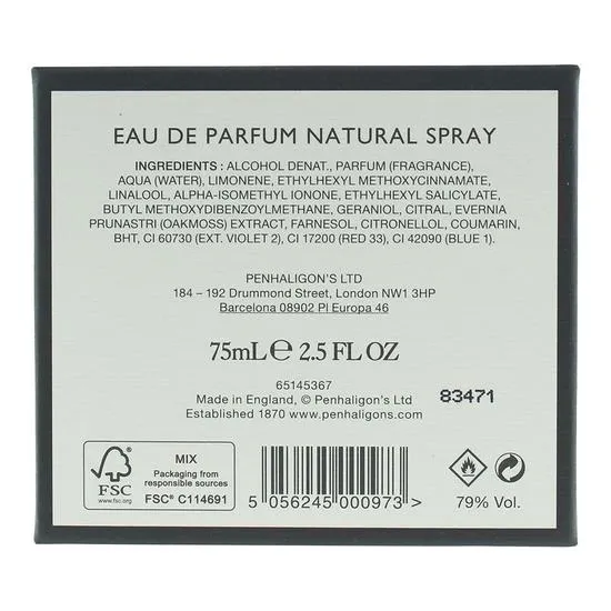 Penhaligons Portraits The Ingenue Cousin Flora Eau De Parfum 75ml