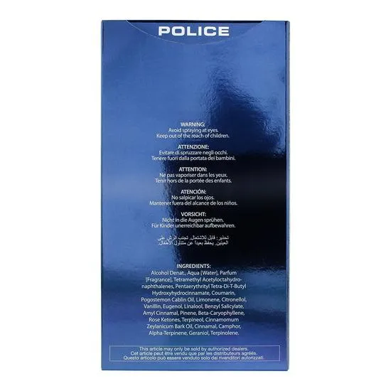 Police Wild Night For Men Eau De Toilette 100ml