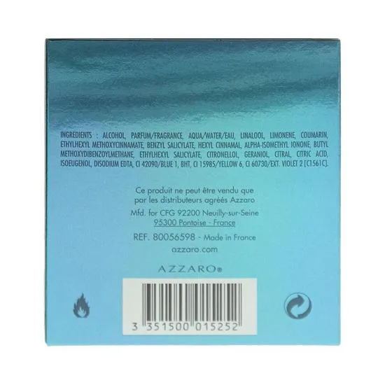 Azzaro Chrome Legend Eau De Toilette 40ml