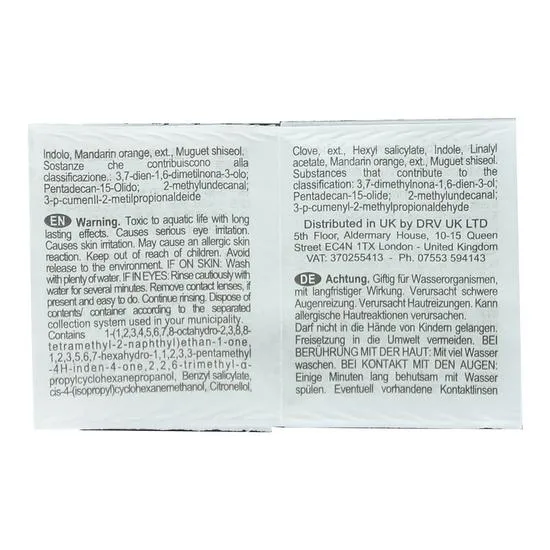 Dr. Vranjes Firenze Peonia Black Jasmine Refill Car Diffuser