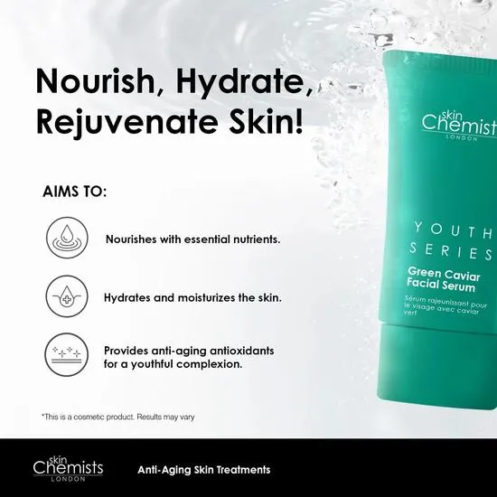 skinChemists Green Caviar Facial Serum 30ml