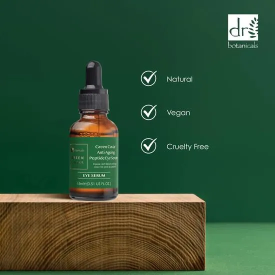 Dr Botanicals Green Caviar Anti-Ageing Peptide Eye Serum 15ml