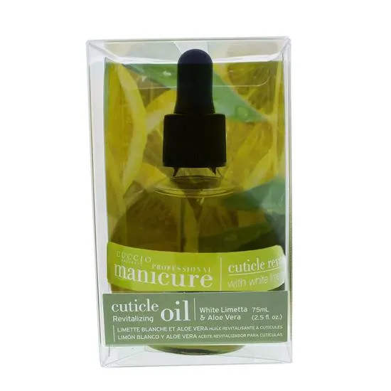 Cuccio Revitalising Nail & Cuticle Oil Complex White Limetta & Aloe Vera 15ml