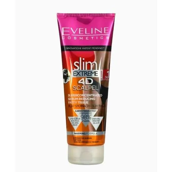 Eveline Slim Extreme 4d Scalpel Super Concentrated Serum Reducing Fatty Tissue 250ml