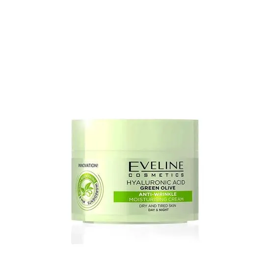 Eveline Hyaluronic Acid Green Olive Anti Wrinkle Day & Night Cream 50ml