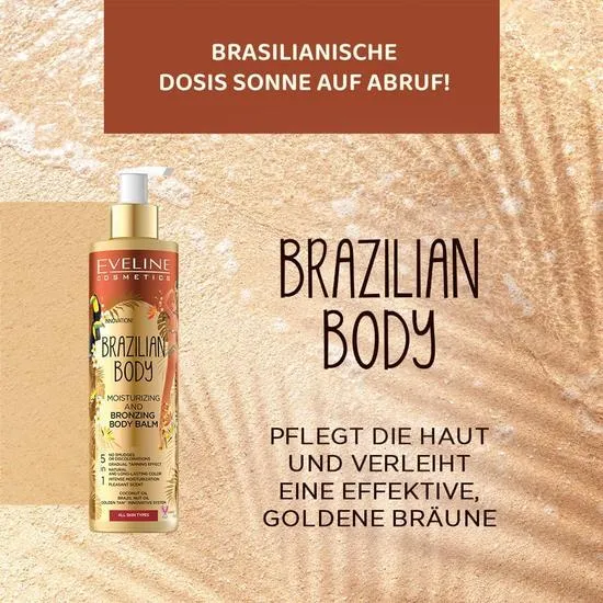 Eveline Brazilian Body Moisturising & Bronzing Body Balm 200ml