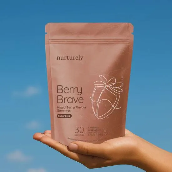 Nurturely Berry Brave Gummies 60 Gummies