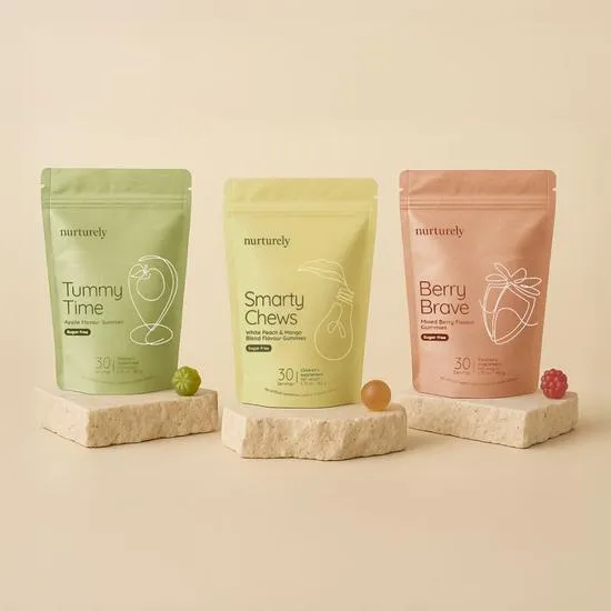 Nurturely Berry Brave Gummies 60 Gummies