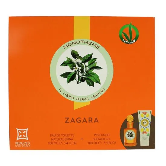 Monotheme Zagara Eau De Toilette 100ml + Shower Gel 100ml Gift Set For Her 100ml