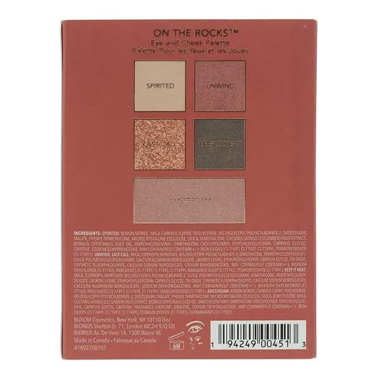 Buxom High Spirits On The Rocks Eye & Cheek Palette 6.5g