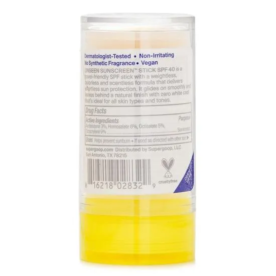 Supergoop! Unseen Sunscreen Stick SPF 40 20g