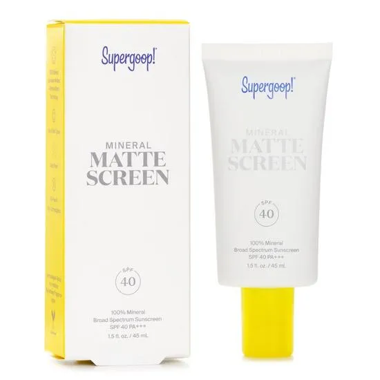 Supergoop! Mineral Mattescreen SPF 40 20ml
