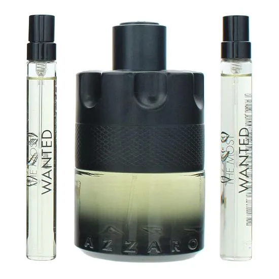 Azzaro The Most Wanted Intense Eau De Toilette 100ml + 2 x Eau De Toilette 10ml Gift Set 100ml