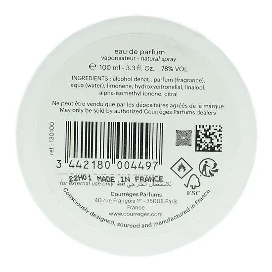 Courreges L'Empreinte Eau De Parfum 30ml