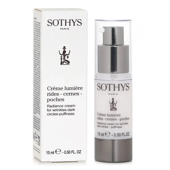 Sothys Radiance Cream For Wrinkles Dark Circles Puffiness 15ml