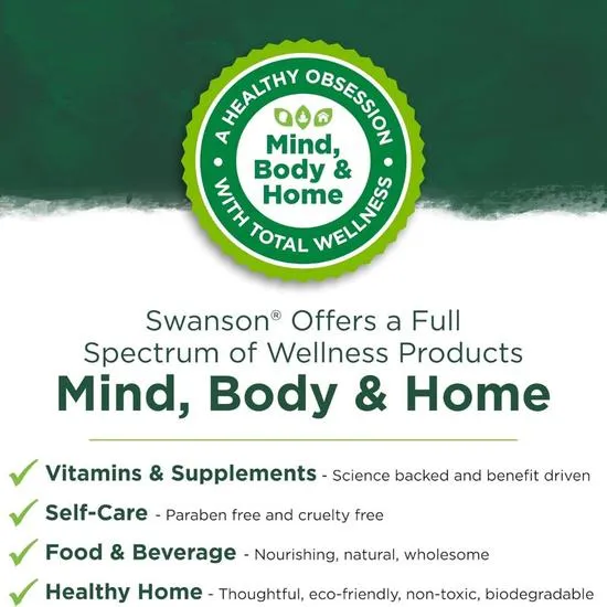 Swanson Selenium 200mcg Capsules 120 Capsules