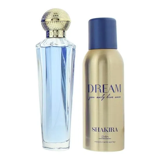 Shakira Dream You Only Live Once Eau De Toilette + Deodorant Spray Gift Set 80ml