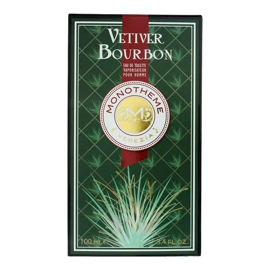 Monotheme Vetiver Bourbon Eau De Toilette 100ml