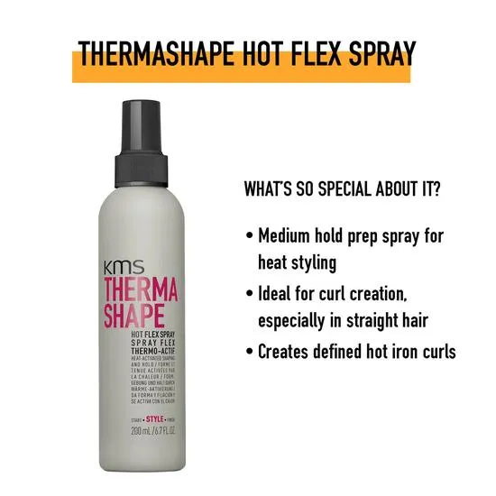 KMS ThermaShape Hot Flex Spray 200ml