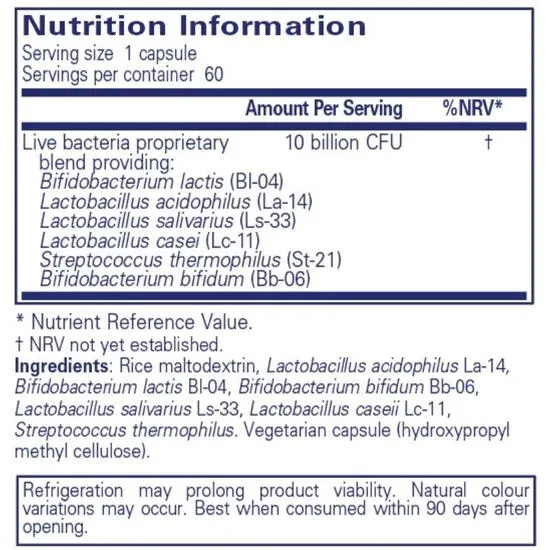 Pure Encapsulations ProFlora G.I. Capsules 60 Capsules