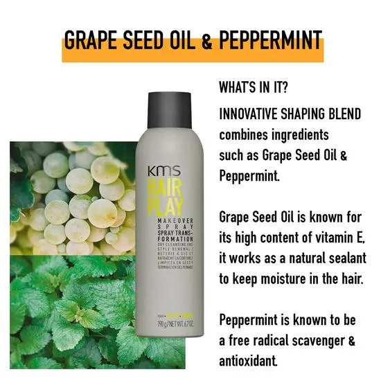 KMS HairPlay Makeover Spray 250ml