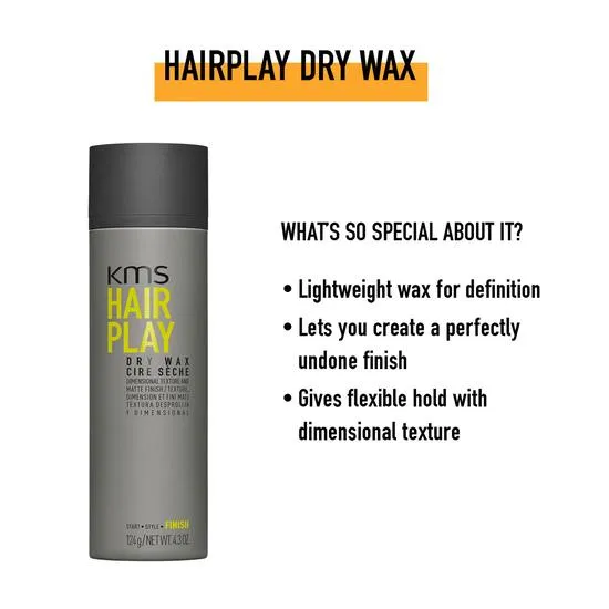 KMS HairPlay Dry Wax 150ml