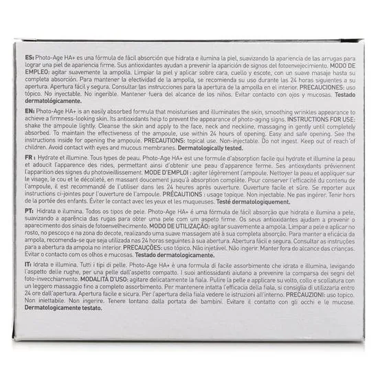 Martiderm Platinum Photo Age HA+ Ampoules 30 x 2ml