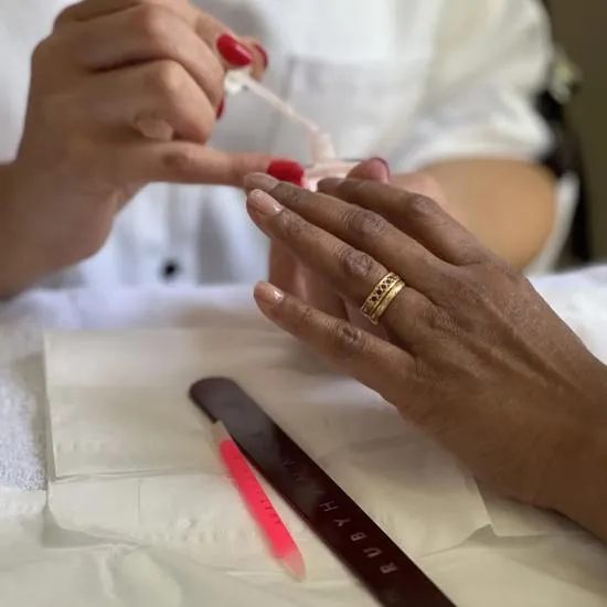 RubyHammer Large Nail File Neon Pink