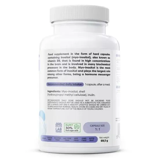 Osavi Inositol 600mg Capsules 100 Capsules