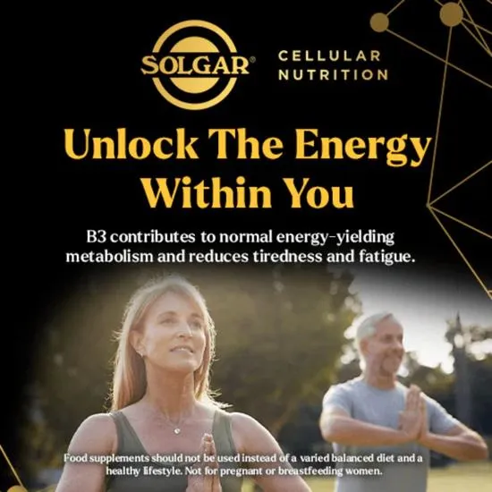 Solgar Cellular Energy Vegetable Capsules 28 Capsules